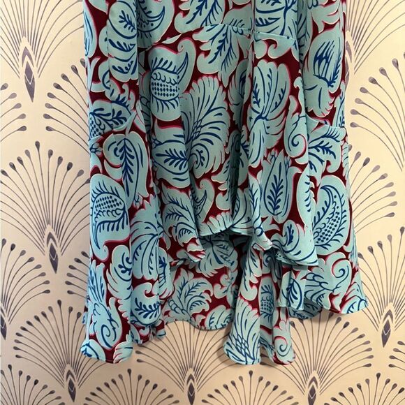 J. Crew Blue Sweetheart Maxi Sundress size 8 - Picture 5 of 8